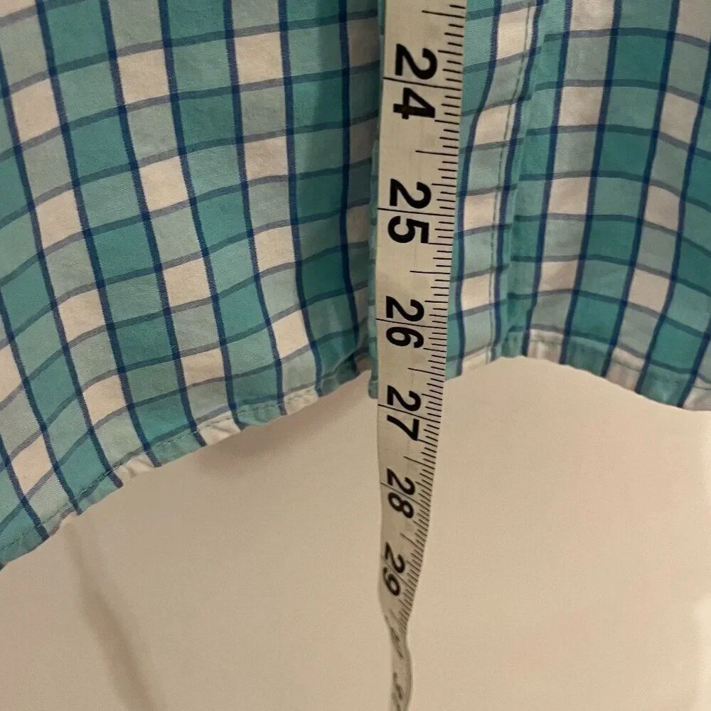 IZOD PERFORMANCE COMFORT PLAID BUTTON DOWN SHIRT- SP - Picture 7 of 8